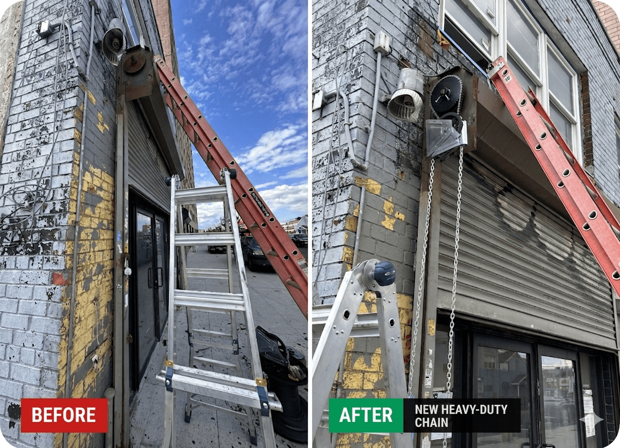 CHAIN SYSTEM REPLACEMENT - BROOKLYN, NY